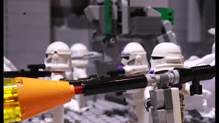 The 187th The Rescue of Jedi Coiv Ree Star Wars Clone Wars Lego Stop Motion [upl. by Anida]