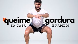 28 Min de CARDIO EM CASA para queimar 740 calorias  Queima gordura até depois do treino [upl. by Davin]