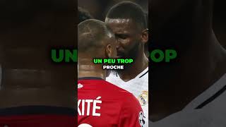 L’embrouille entre Rüdiger et Diakité  💥 rudiger diakite losc realmadrid liguedeschampions [upl. by Annmaria]