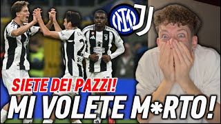 🔥CHE CAO É SUCCESSO⁉️ PUNTO D’ORO CONTRO L’INTER💣 INTER JUVE 44 [upl. by Anayt]