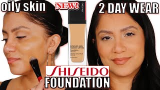 2 DAY WEAR NEW SHISEIDO SYNCHRO SKIN RADIANT LIFTING FOUNDATION oily skin  MagdalineJanet [upl. by Raleigh]