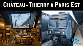 HD CABRIDE  Voyage en cabine de ChâteauThierry à PARIS EST [upl. by Beilul]