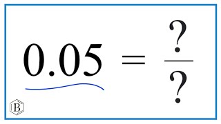 005 as a Fraction simplified form [upl. by Woody29]