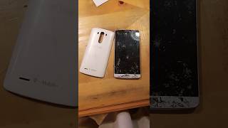 LG G3 destruction NO BATTERY IN DEVICE [upl. by Shellans]