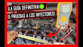 ✅ Como PROBAR INYECTORES De GASOLINA 🔥5 PRUEBAS DEFINITIVAS PARA Saber Si Sirven o No🔥 [upl. by Issi]