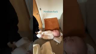 My favourite trick for trapped wind If you have a newborn PLEASE try this 🤣🤣 baby newborntricks [upl. by Siroved293]