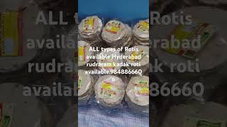 ALL types of Rotis available Hyderabad rudraram patancheru kadak roti available9848866606 [upl. by Nahtaoj]