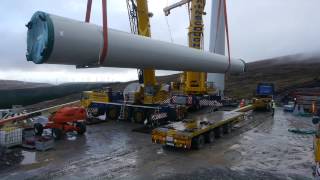 Highest E70 wind turbine in Ireland [upl. by Renrag]