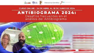 CURSO ANTIBIOGRAMA 2024  ¡Inscripciones abiertas [upl. by Castora]