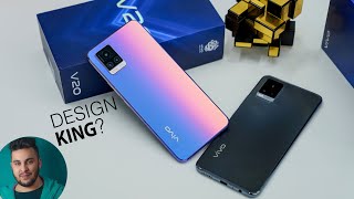 vivo V20 Unboxing Kamaal CAMERA Quality [upl. by Neilla]