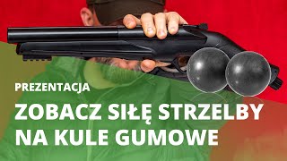 Testujemy Strzelbę Umarex T4E HDS 68 na kule gumowe [upl. by Ifok]