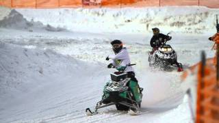 Snowmobile Backflip amp Freestyle Slow Motion 1000 fps [upl. by Fafa133]