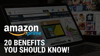 20 Amazon Prime Benefits You Should Know About [upl. by Chas123]