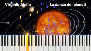 Virginio Aiello  La danza dei pianeti  Piano Tutorial SeeMusic [upl. by Hines]