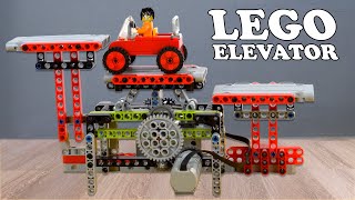 LEGO Elevators Car Parking Lift Machine  Smart Lego [upl. by Breskin]