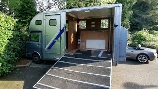 Converting an LT35 Horsebox to Camper [upl. by Libby]