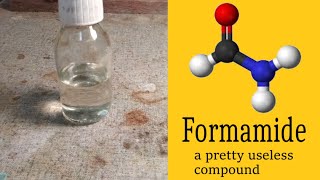 Formamide synthesis [upl. by Amalburga]