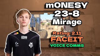 m0NESY 238 Mirage FACEIT July 06 2024  CS2 POVDEMO [upl. by Aieken]