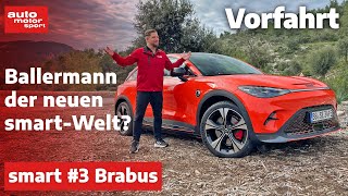 Der Ballermann der neuen smartWelt smart 3  Fahrbericht  auto motor und sport [upl. by Eittik]