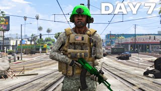 I survived 7 days at WAR in GTA 5 [upl. by Eat]