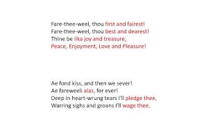 Ae Fond Kiss by Robert Burns Analysis [upl. by Dachy]