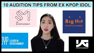 10 Realistic Audition Tips From ExKpop Idol  IDOL INSIDER [upl. by Hege]