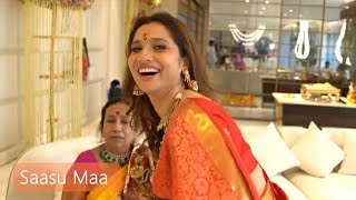 Ankita Lokhandes Home Tour Is Goals She Greeted Fans In Tulsi Virani SaasBhiKabhiBahuThi Style [upl. by Wesle]