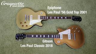 Gibson Les Paul vs Epiphone Les Paul Sound Comparison with AmpliTube 5 No talking [upl. by Anolla605]