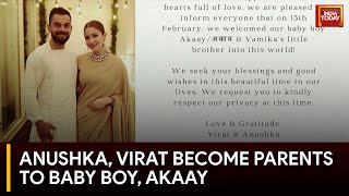 Virat Kohli and Anushka Sharma Welcome Second Child [upl. by Nolyag269]