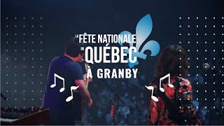 Émile Bilodeau à la Fête nationale du Québec à Granby  2024 [upl. by Hailat243]