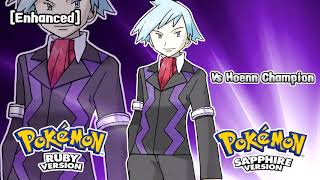 Pokémon RubySapphireEmerald  Champion Battle Theme Enhanced [upl. by Acisey]