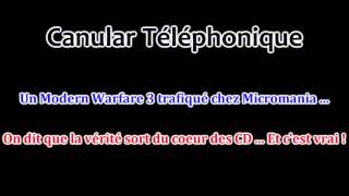 Canular Téléphonique 38  Un MW3 trafiqué chez Micromania  De la pure vérité quoi [upl. by Conroy598]