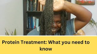 What you need to know about protein treatment for natural hair [upl. by Fayette614]