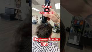 Barbering for Beginners Tips  Master this haircut before moving onto skin fades barbertips [upl. by Ynnor]