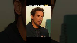 Tony Stark conversation with Peter Parker after vulture attack 🥺🥺shorts ytshorts marvel [upl. by Silsbye]