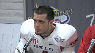 Postgame Press Conference Las Vegas Bowl 122113 [upl. by Elletsirhc]