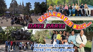 28 Panfilov Guardsmen Parkamp city touralmaty kazakhstanmalayalamvlog panfilovpark kazakhstanvlog [upl. by Downs]