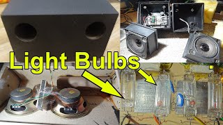 Bose Acoustimass 5 Speakers AM5 series1 Whats inside Subwoofer amp Twidlers satellite speakers [upl. by Naveb]