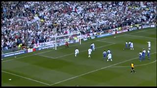 David Beckham Amazing Free Kick Against Greece HD [upl. by Erdried890]