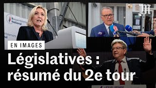 Législatives 2022 🇫🇷 Résultats et résumé du second tour [upl. by Annay843]