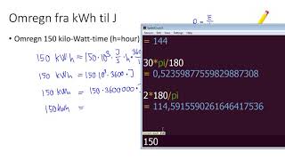 Fysik 04 Omregning af enheder  del 2 [upl. by Oecile]