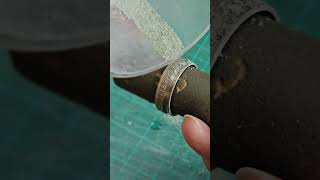 NZ Florin and Pounamu inlay coinringmaker jewelry Florin quality [upl. by Kral691]