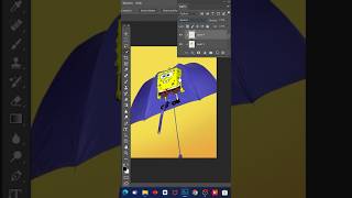 Add logo a umbrella in photoshop Short logo [upl. by Elburr566]