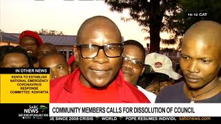 Mounting calls for dissolution of Phokwane Local Municipality [upl. by Aikahc821]