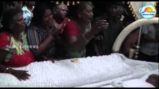 Thamilinis body was taken to her home [upl. by Siblee]