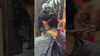 haircut haircutting shorts shorthair haircolor keratintreatment explorepage explore reels [upl. by Clementina]