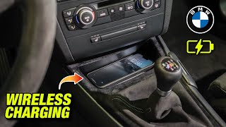 BMW E46 3 SERIES INCLUDING M3 INDUKTIV Wireless Device Charging Unit [upl. by Mavis]