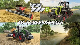 Farming Simulator 25  The First 4K IMAGES [upl. by Nellek]