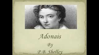 Adonais extracts  PB Shelley [upl. by Eiboh]