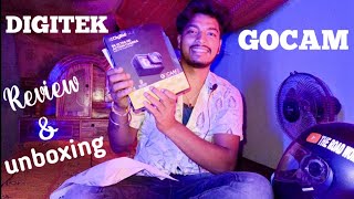 Digitek GoCAM  DAC 101  5K 30FPS 48MP  Most affordable action camera in 5K  unboxing VIDEO [upl. by Ariahs]